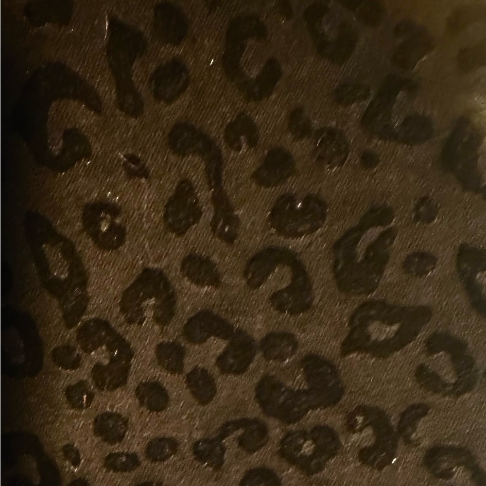 Rewash Dark Leopard Print Jeans - Picture 6 of 8